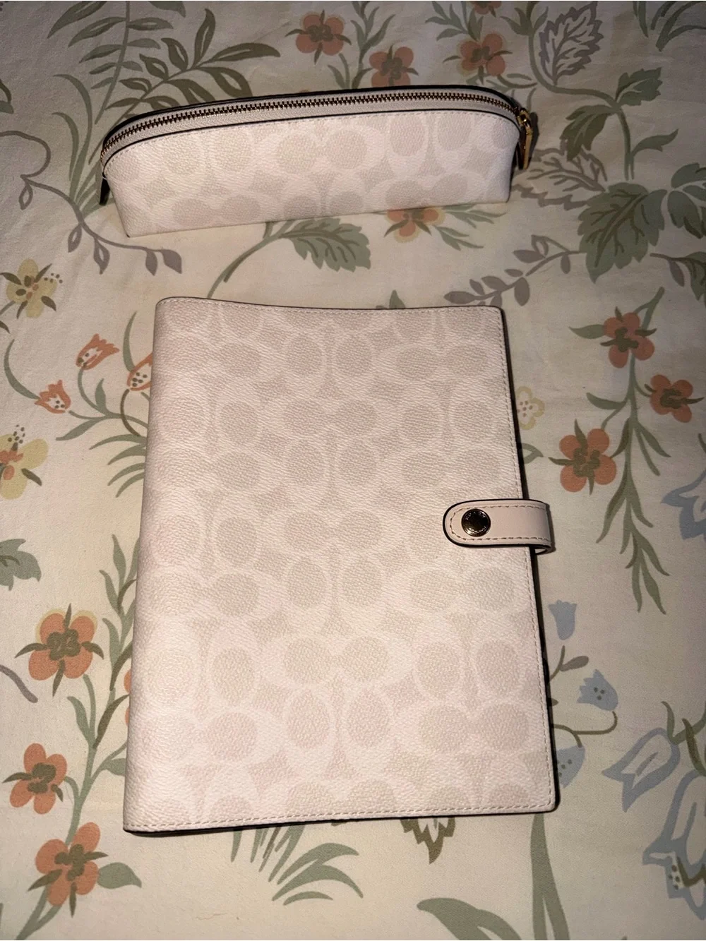 Coach Notepad Cover and Pencil case